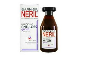 Garnier Neril Hair Tonic Anti-Loss Guard Cool & Fresh Terbuat dari bahan organik agar rambut cepat panjang