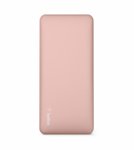 power bank 5000 mah สี rose gold ขุมพลังแบตสุดสวย