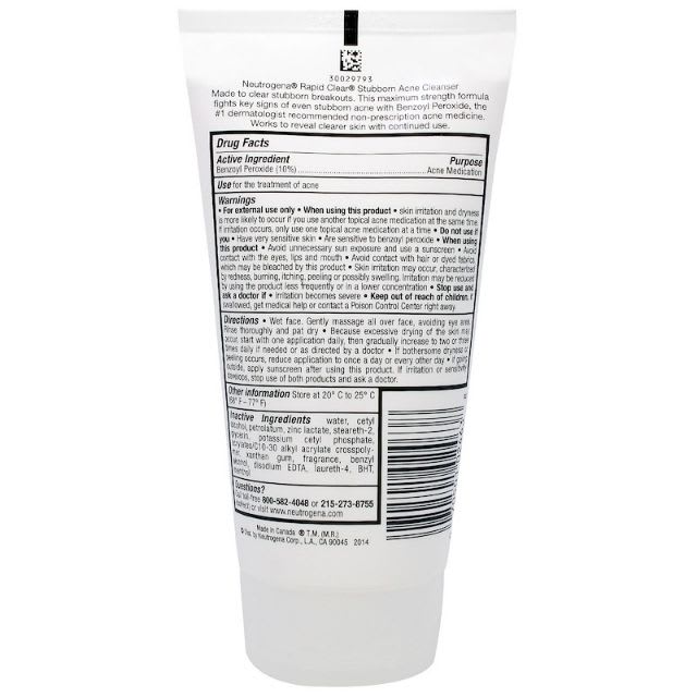NEUTROGENA Rapid Clear Stubborn Acne Cleanser with 10% Benzoyl Peroxide1.jpg