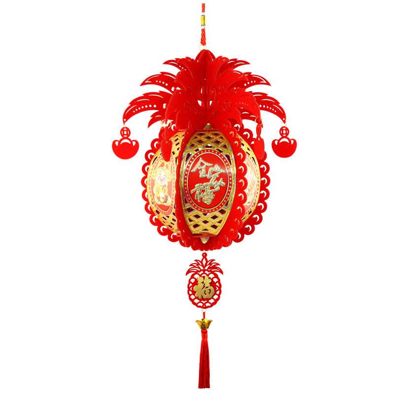 Pineapple Red Lantern -1.jpg Pineapple Red Lantern