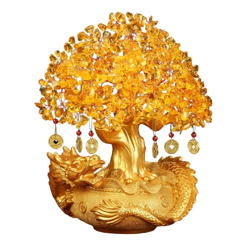 Citrine Money Tree Decoration Crafts -1.jpg Citrine Money Tree Decoration Crafts