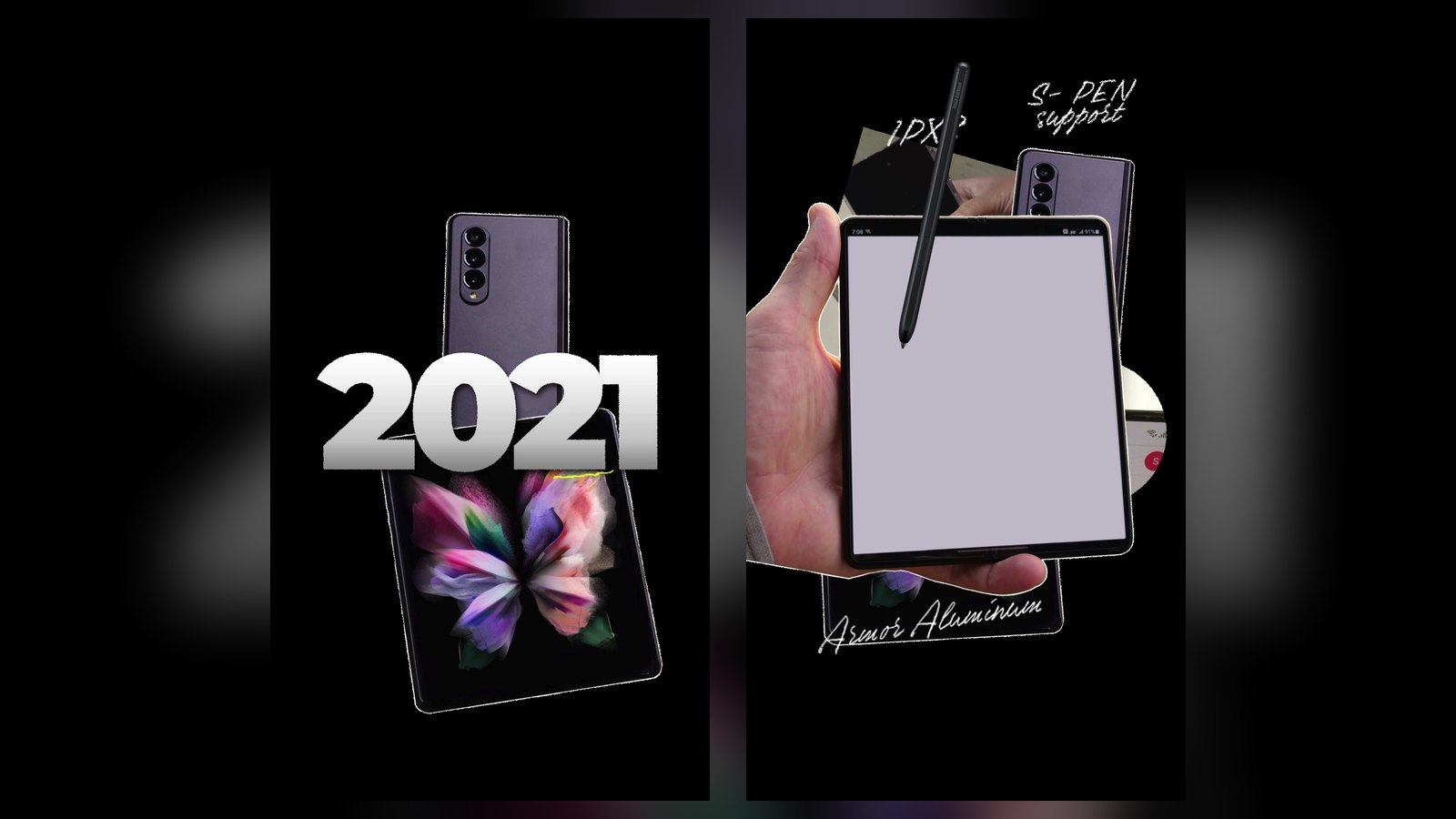 2021: IPX8, S Pen support, Armor Aluminum. Frames from our film. 2021: IPX8, S Pen support, Armor Aluminum. Frames from our film.