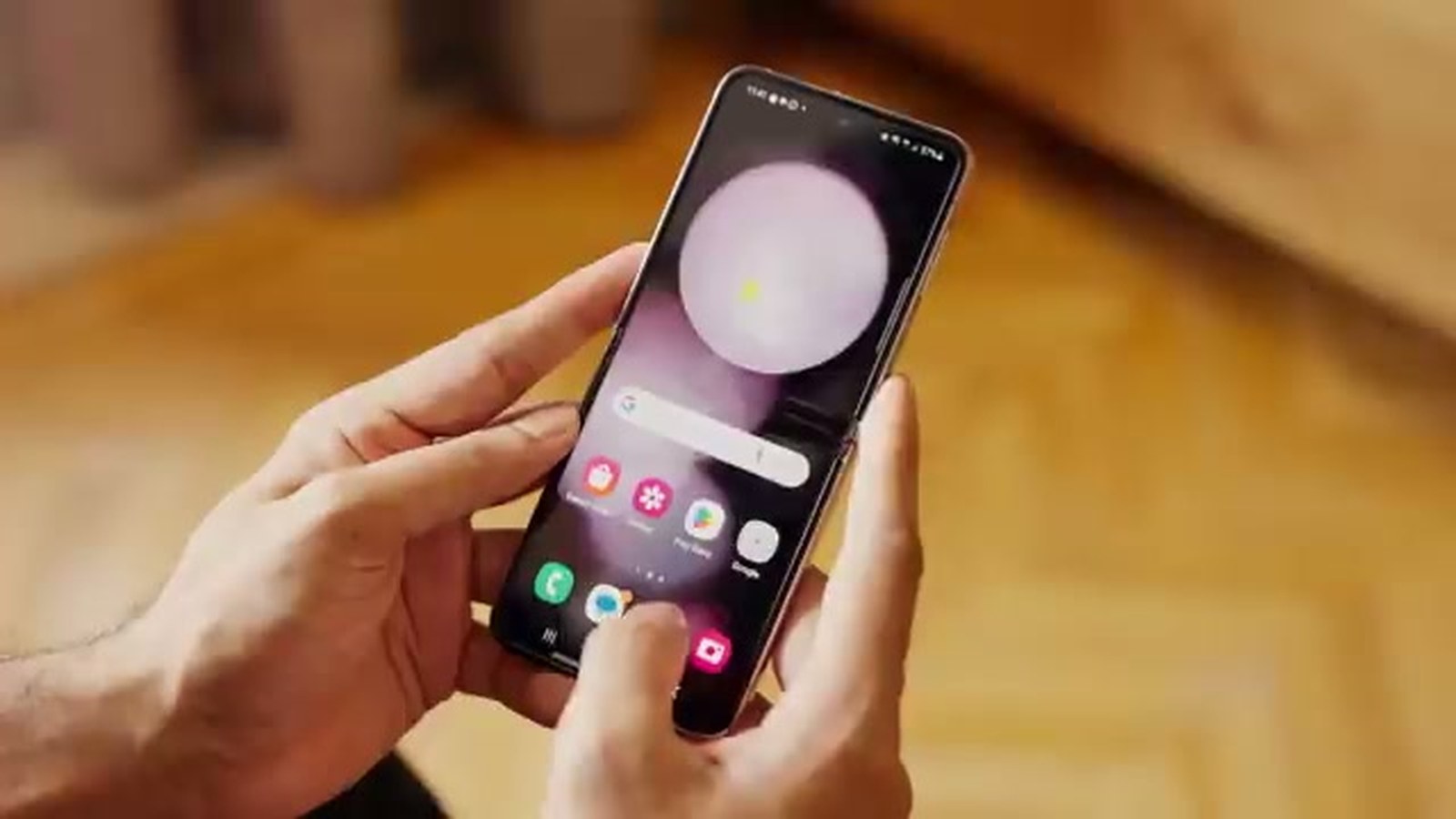 2023: the Fold5 in hand at the Malaysian launch. Frame from our video, Galaxy Z Fold5 and Z Flip5 hands-on, 26 July 2023. 2023: the Fold5 in hand at the Malaysian launch. Frame from our video, Galaxy Z Fold5 and Z Flip5 hands-on, 26 July 2023.
