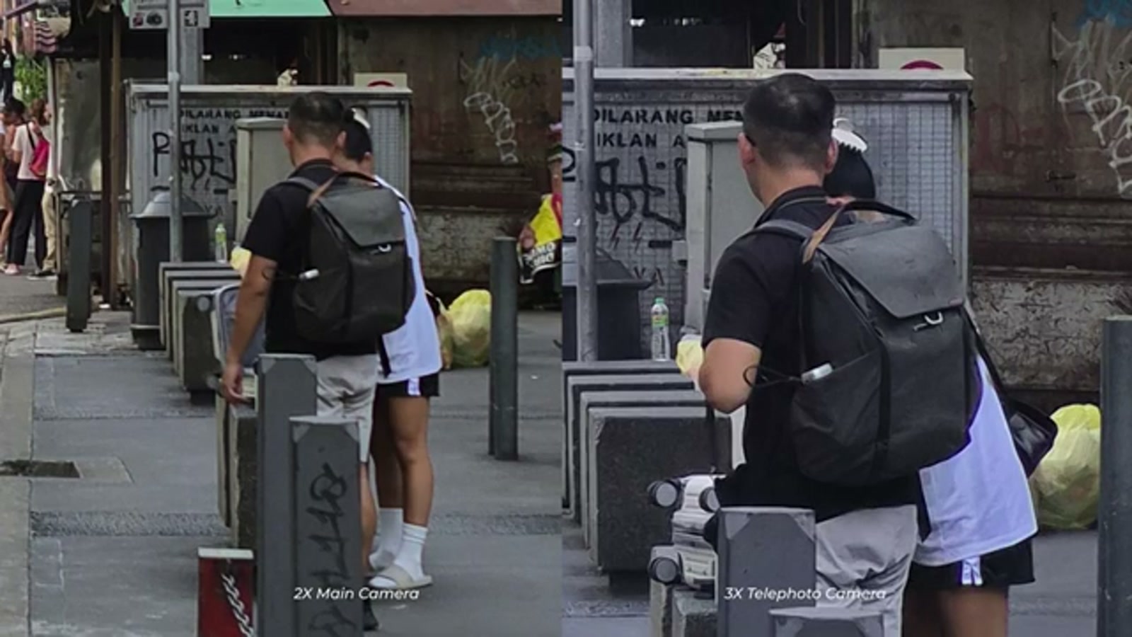 Galaxy S26 FE 2x main camera versus 3x telephoto camera comparison Galaxy S26 FE 2x main camera versus 3x telephoto camera comparison