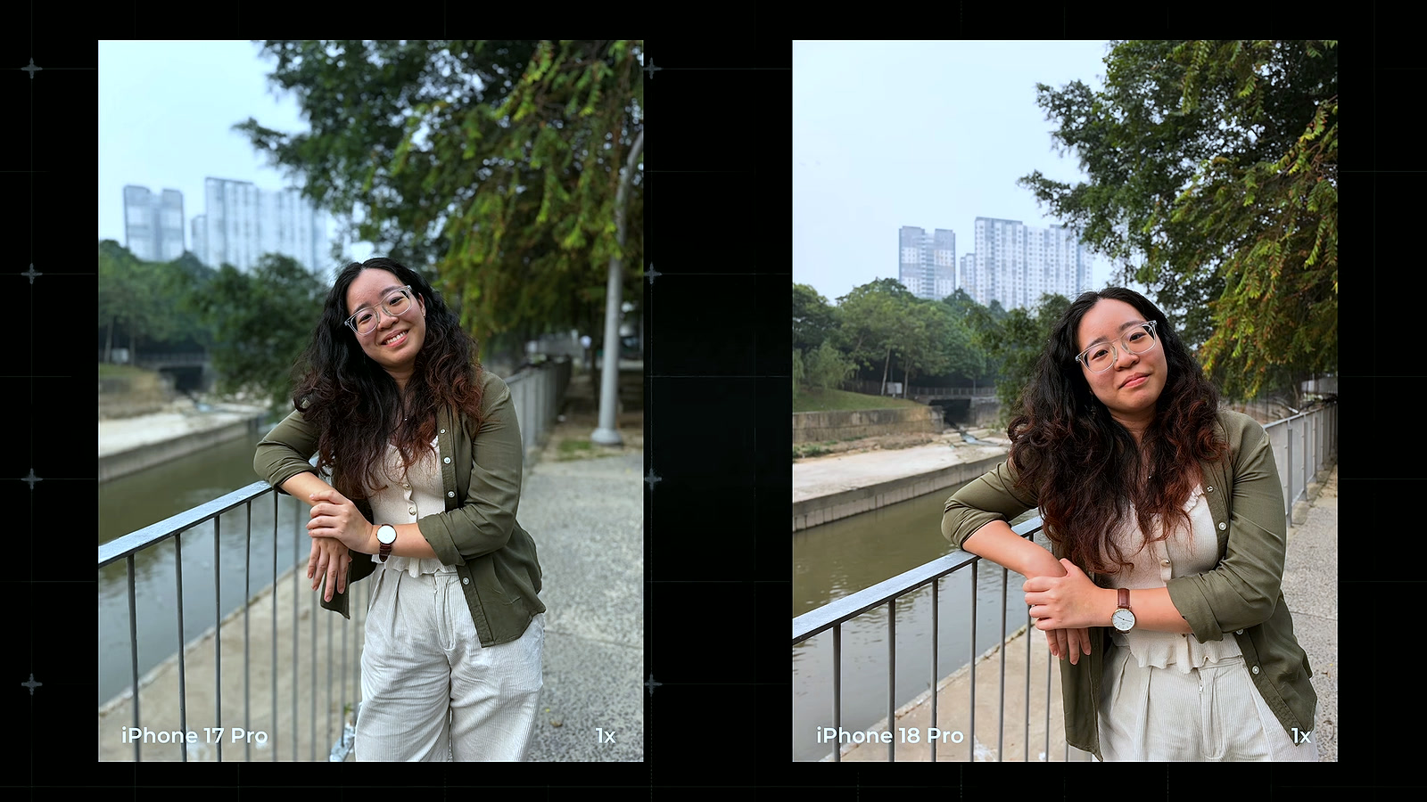 iPhone 17 Pro versus iPhone 18 Pro portrait mode edge separation comparison iPhone 17 Pro versus iPhone 18 Pro portrait mode edge separation comparison