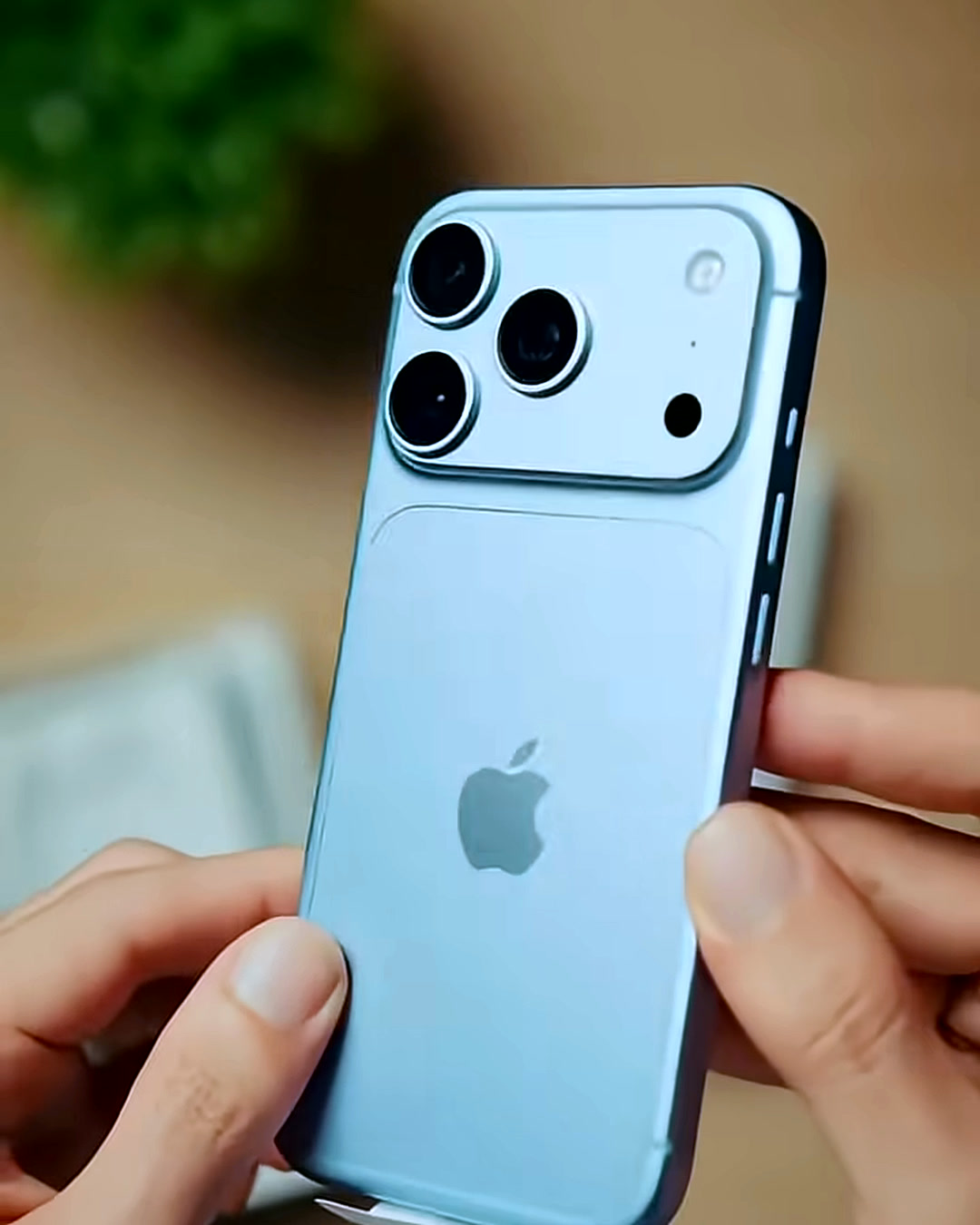 Bare back of our iPhone 18 Pro Max unit, no case, showing its finish and triple camera module Bare back of our iPhone 18 Pro Max unit, no case, showing its finish and triple camera module