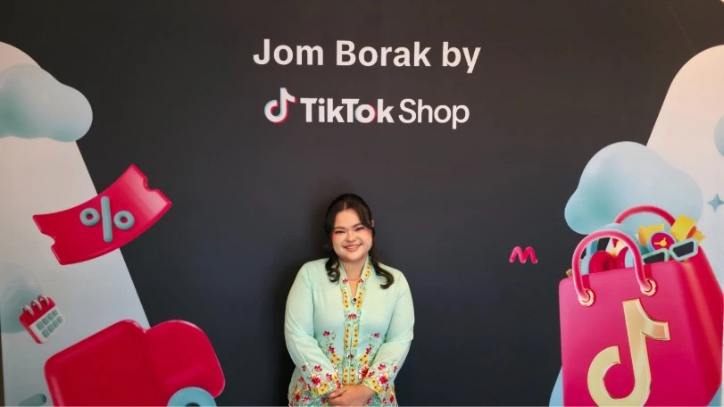 A guest at TikTok Shop's Jom Borak media session in Malaysia