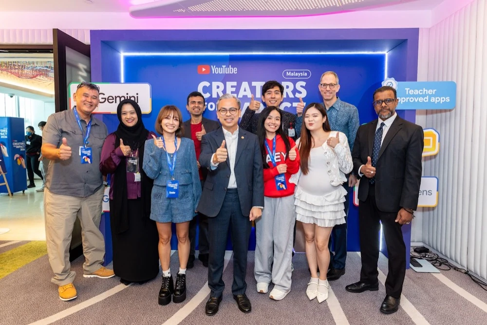 Guests at a YouTube Creators for Impact event in Malaysia