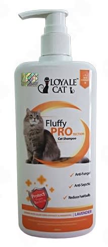 LOYALE CAT Fluffy Protection Cat Shampoo (350ml).jpg Syampu sesuai untuk kucing berbulu lebat seperti baka Angora!