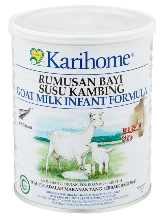 KARIHOME Infant Formula Step 1, 2 atau 3.jpg Baik untuk melegakan masalah kulit si kecil seperti ekzema