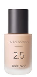 INNISFREE My Foundation 2.5 (30ml).jpg Foundation dari Korea, terbaik untuk merawat kulit sensitif