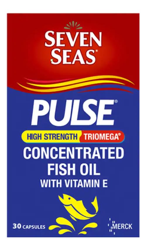 SEVEN SEAS Pulse High Strength Fish Oil.jpg Baik untuk kesihatan jantung, menghalang penghasilan kolestrol dalam badan