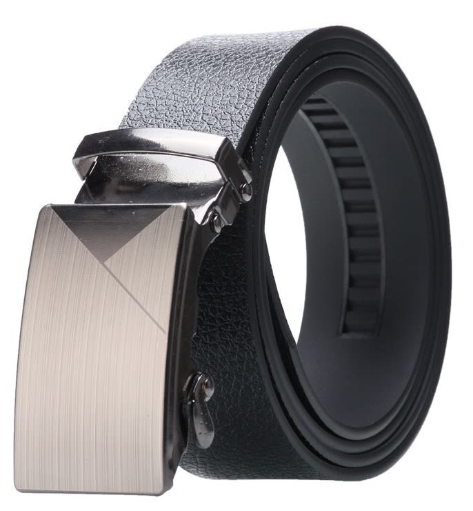 2001 Arenas Silver Series Buckle Leather Belt.jpg