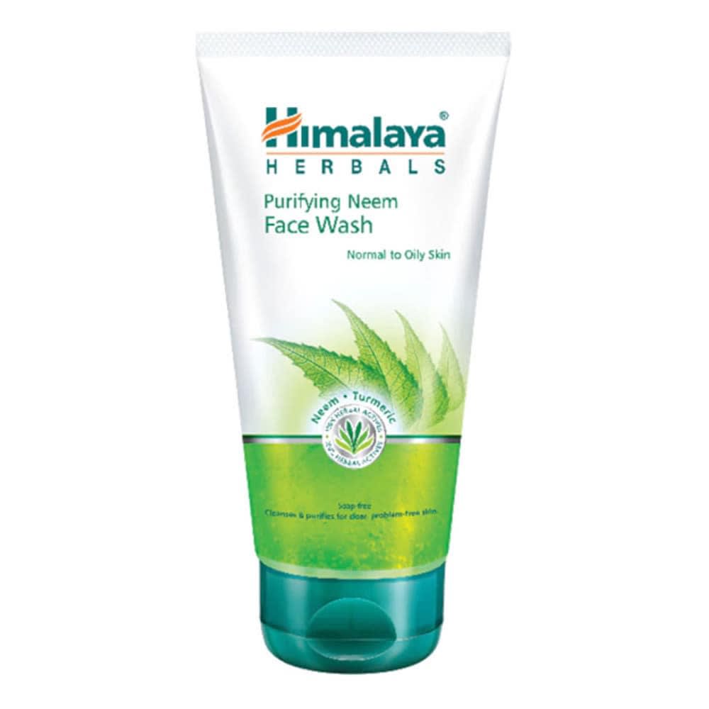 HIMALAYA HERBALS Purifying Neem Face Wash (150ml).jpg Elak kulit wajah kekeringan dan bermasalah