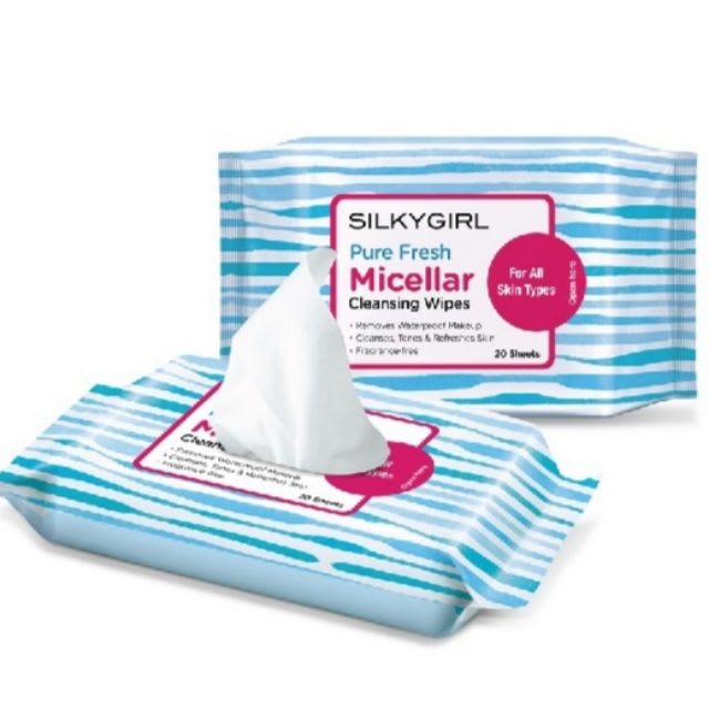 SILKYGIRL Pure Fresh Micellar Cleansing Wipes (20s).jpg
