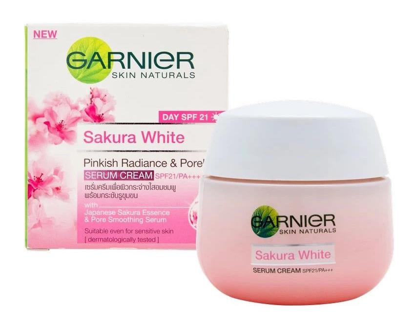 GARNIER Sakura White Pinkish Radiance Moisturizing Cream SPF21 (50ml.jpg
