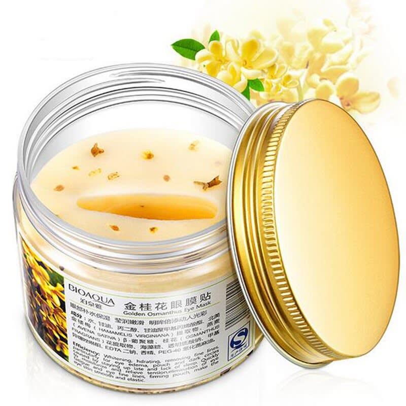 BIOAQUA 80 pcs Eye Skin Care Golden Osmanthus Collagen Eye Mask.jpg