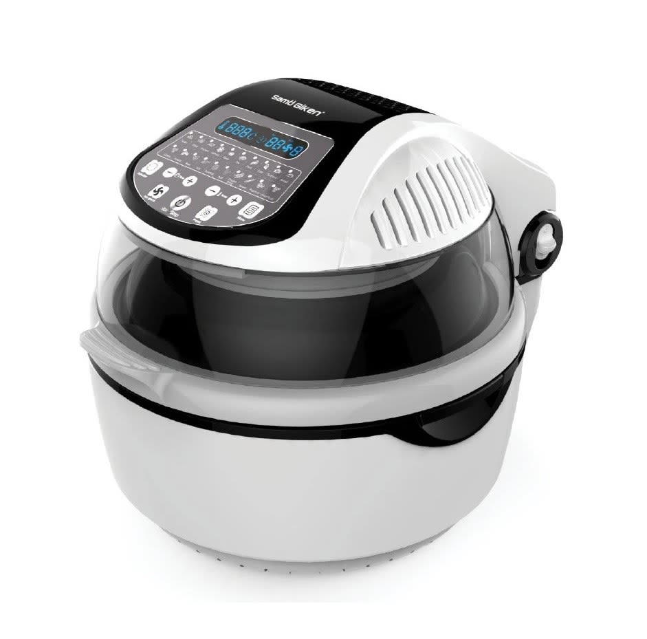 SAMU GIKEN Digital Turbo Air Fryer (10L).jpeg Air fryer berkualiti tinggi untuk memasak hidangan dengan jumlah banyak