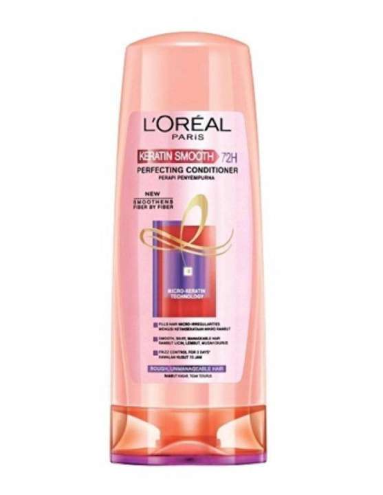 LOREAL ELSEVE Keratin Smooth Conditioner (330ml).jpg