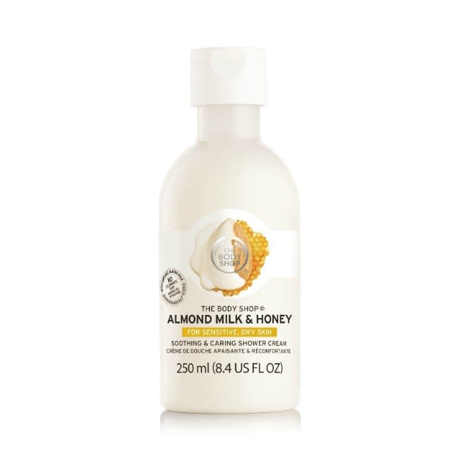 THE BODY SHOP Almond Milk & Honey Soothing Shower Cream.jpg