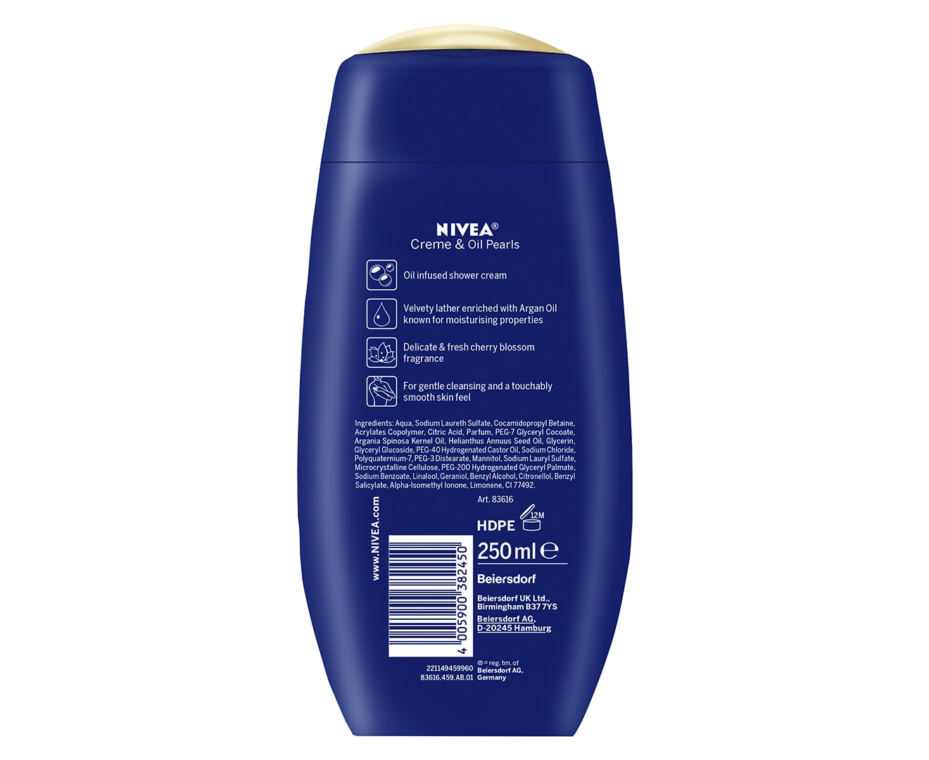NIVEA Shower Crème & Oil Pearl - Cherry Blossom (250ml)1.jpg