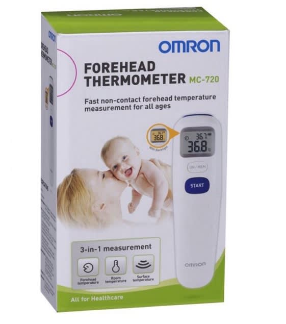 OMRON Forehead Digital Themometer (MC-720)b.jpg