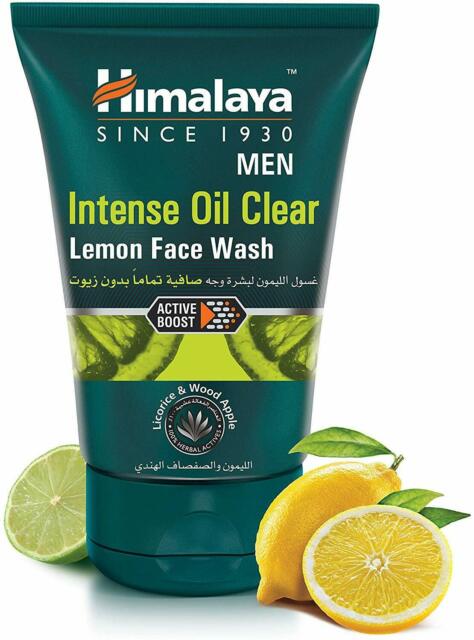 HIMALAYA MEN Intense Oil Clear Lemon Face Wash (100ml).jpg