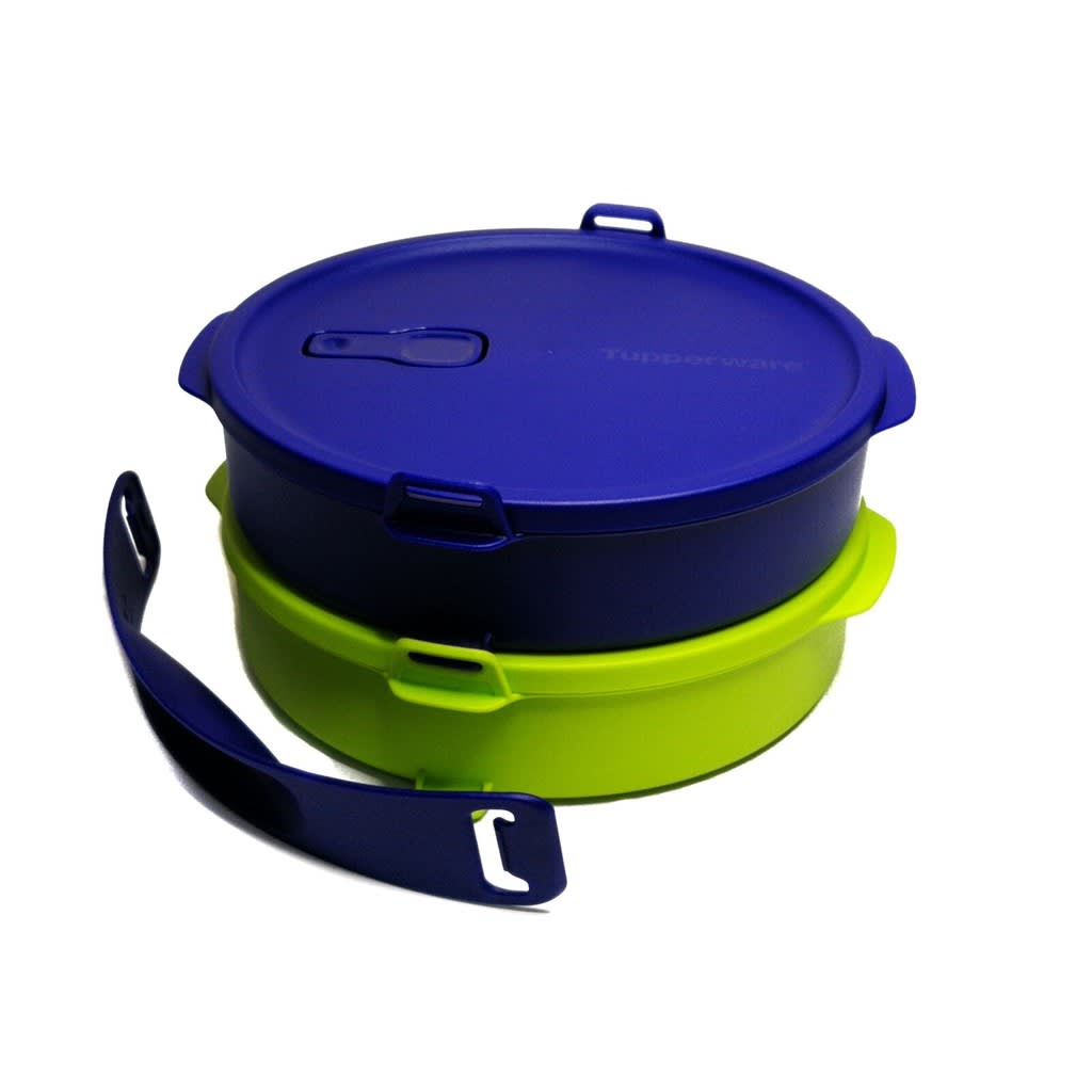 TUPPERWARE Round Click To Go Food Container (880ml x 2 unit set)1.jpg