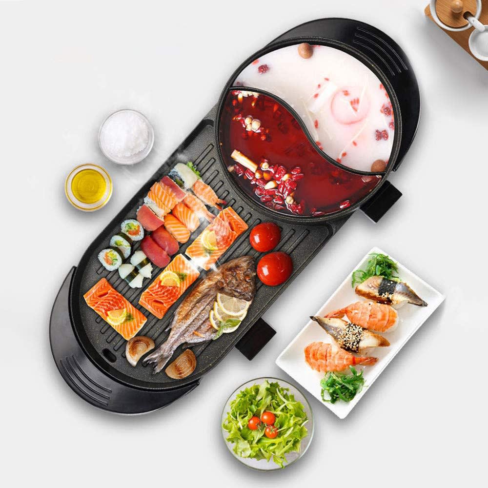 VINS DUAL Heat Control Korean 2-in-1 BBQ Pan Grill Teppanyaki1.jpg