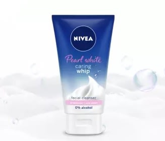 NIVEA Pearl White Caring Whip Facial Cleanser (100ml)1.jpg