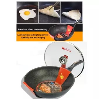 Korean Nonstick Frying Wok Pan Maifan Marble Stone -2.jpg