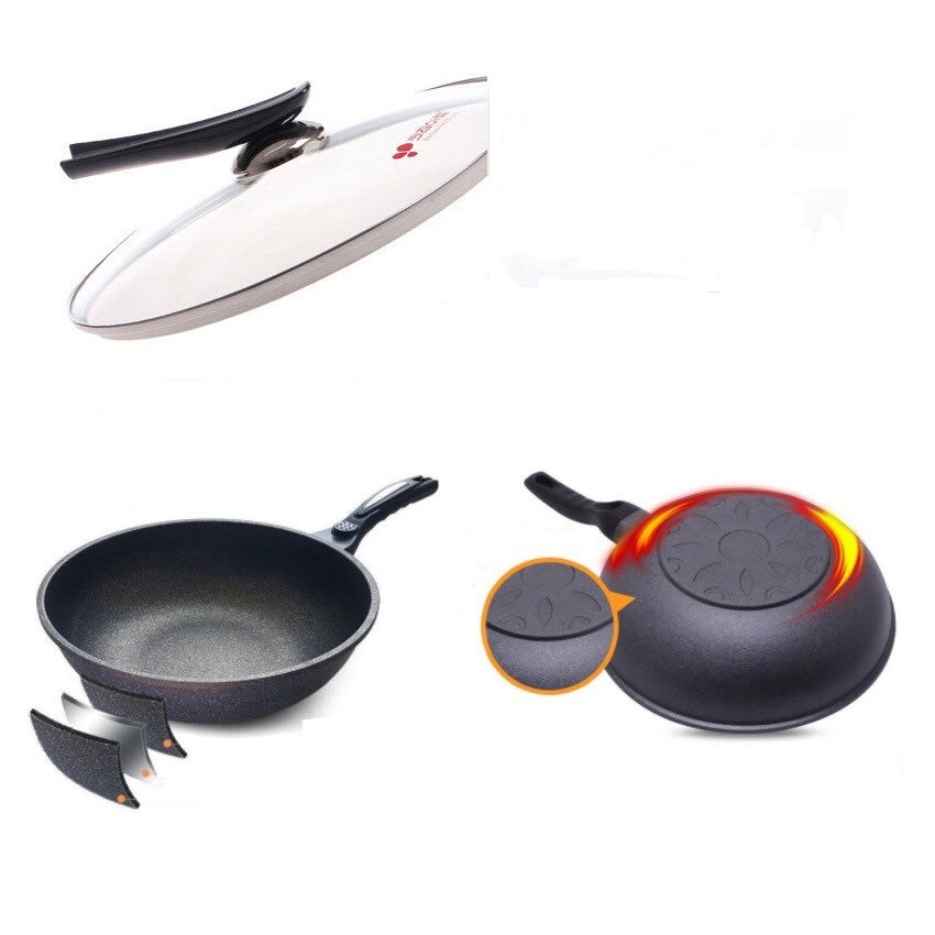 Korean Nonstick Frying Wok Pan Maifan Marble Stone -5.jpg