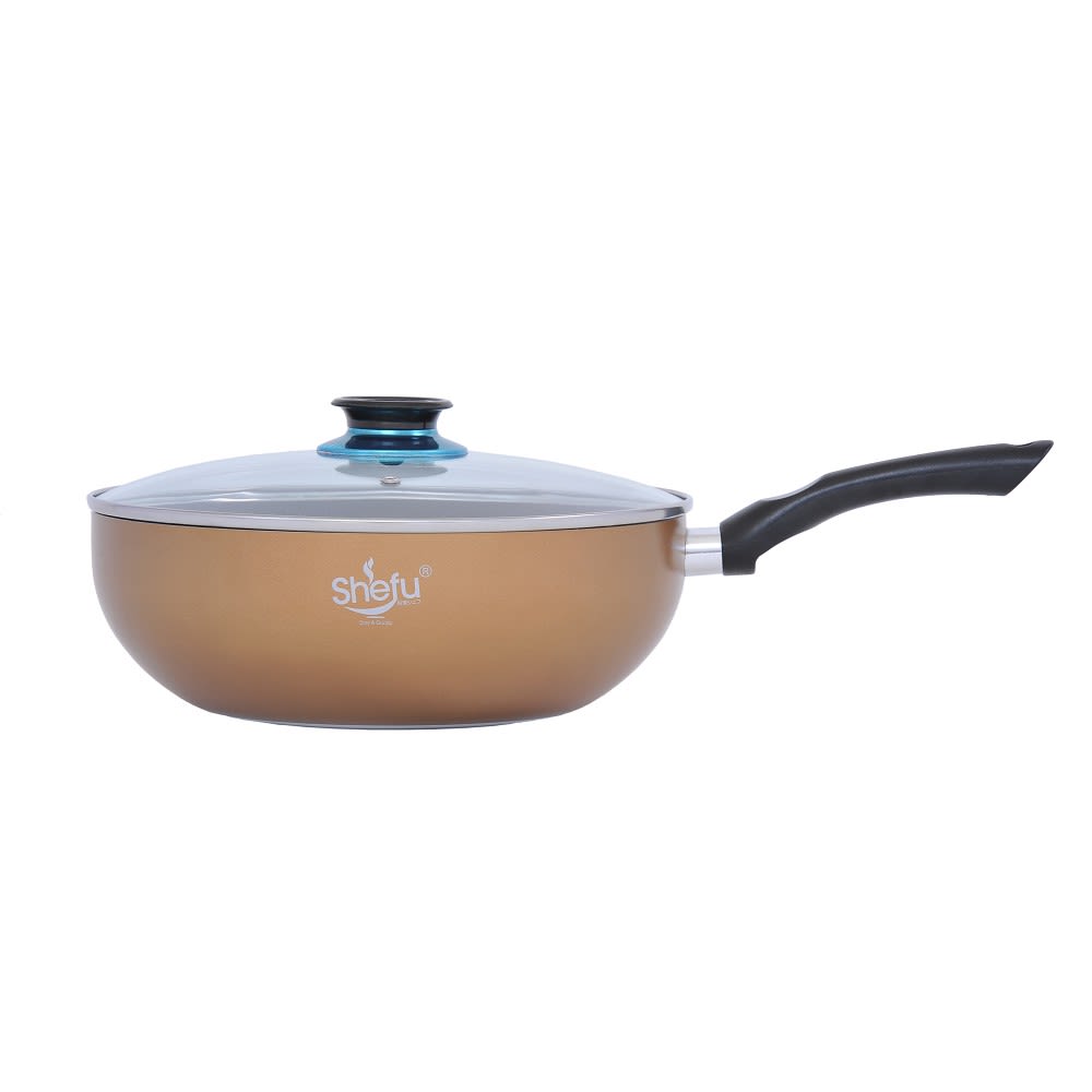 SHEFU Non-Stick Aluminium Wok Ceramic Marble Coating Frying Pan -1.jpg
