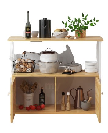 GDeal Multifunctional Wooden Cabinet (D4438) -4.jpg