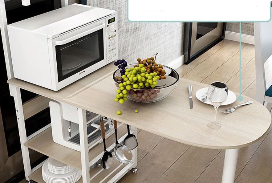 HOME'S LOVE Kitchen Storage With Bar Table -2.jpg