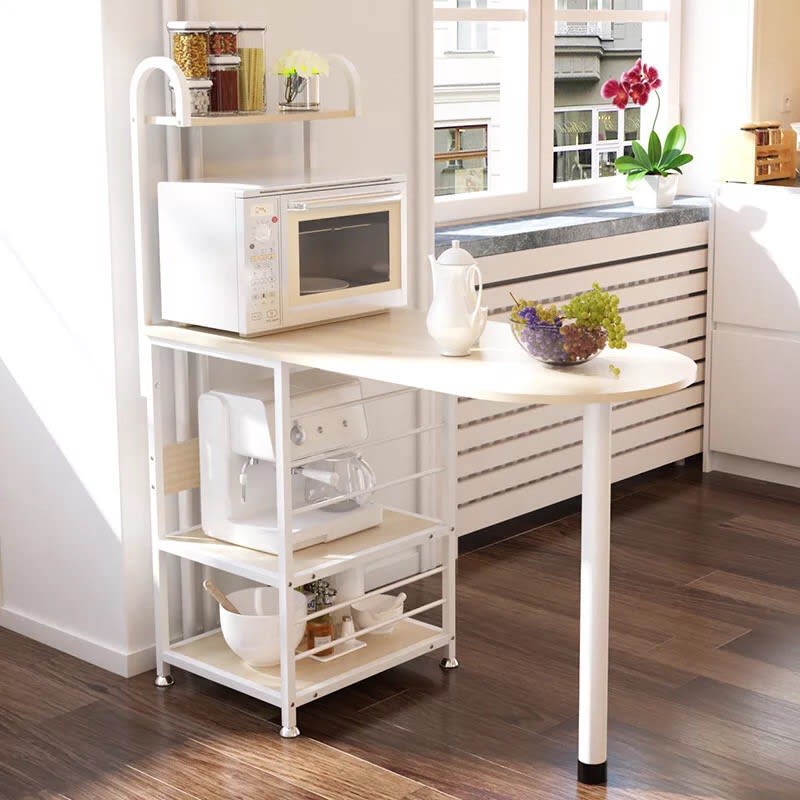 HOME'S LOVE Kitchen Storage With Bar Table -4.jpg