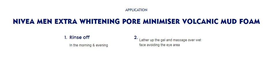Nivea Men Extra Whitening Pore Minimiser Volcanic Mud Foam - 4.jpg
