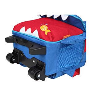 YODO Baby Shark 3-Way Kids Rolling Trolley Luggage or Kids Backpack with Wheels -4.jpg