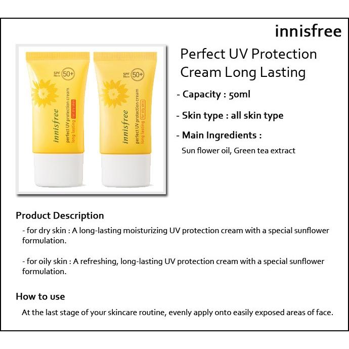 Innisfree Perfect UV Protection Cream Long Lasting SPF50 - 5.jpg