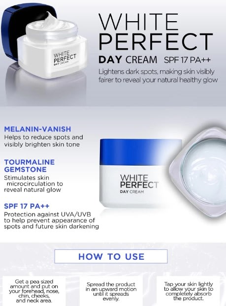 L'oreal Paris White Perfect Rosy Day Cream SPF17 - 5.jpg