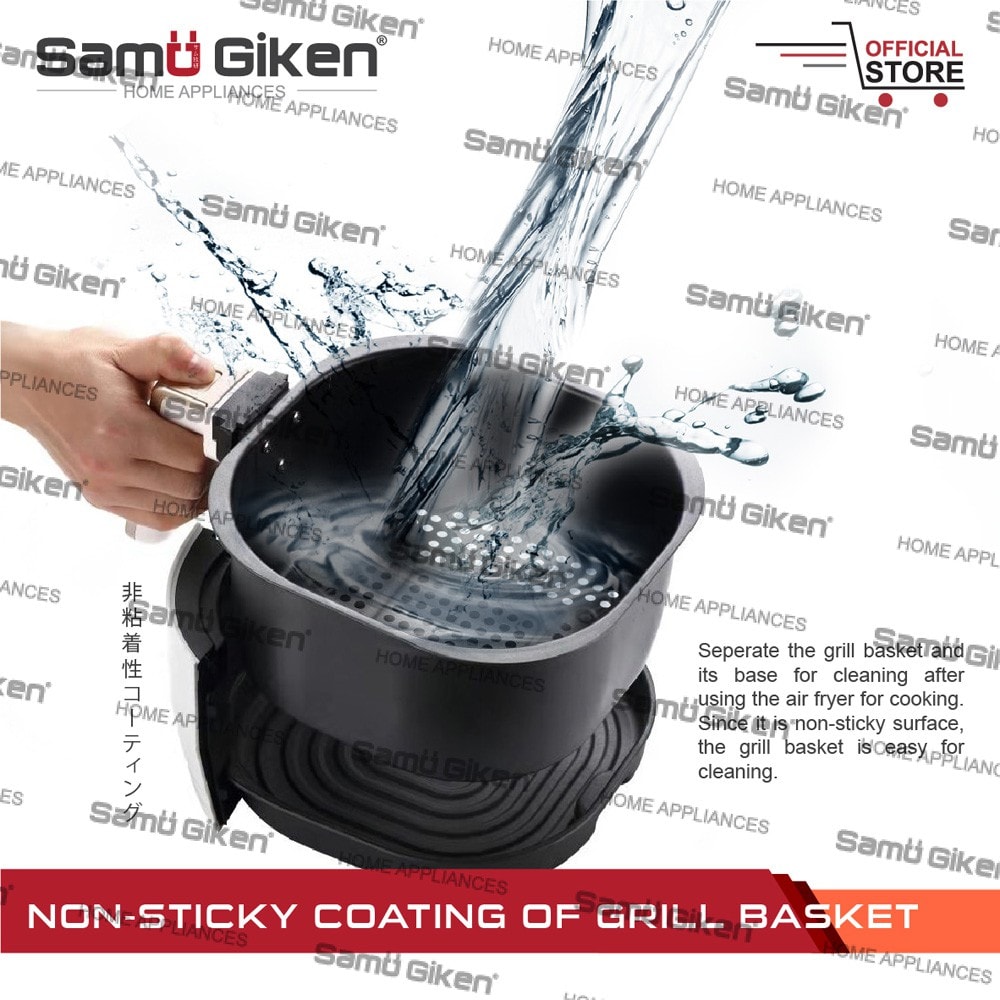 Samu Giken Rapid Air Fryer (3.8 Litre) SG-AFA35SSB - 5.jpg