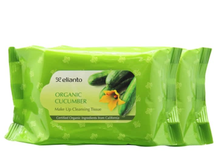 Elianto Organic Cucumber Make-up Cleansing Tissue -2.jpg