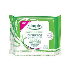SIMPLE Oil Balancing Cleansing Wipes (25S) -4.jpg