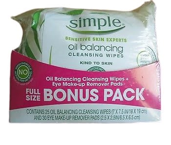 SIMPLE Oil Balancing Cleansing Wipes (25S) -3.jpg