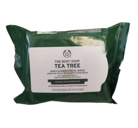 THE BODY SHOP Tea Tree Skin Clearing Facial Wipes (25s) -3.jpg