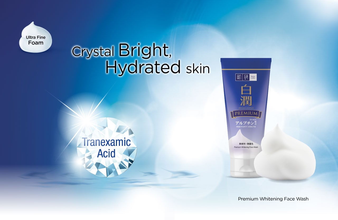 Hada Labo Arbutin Premium Whitening Face Wash - 3.jpg