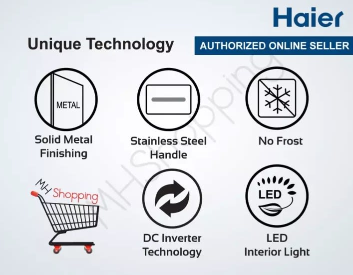 Haier 290L Inverter 2-Door Series Refrigerator (HRF-IV298H) - 5.jpg