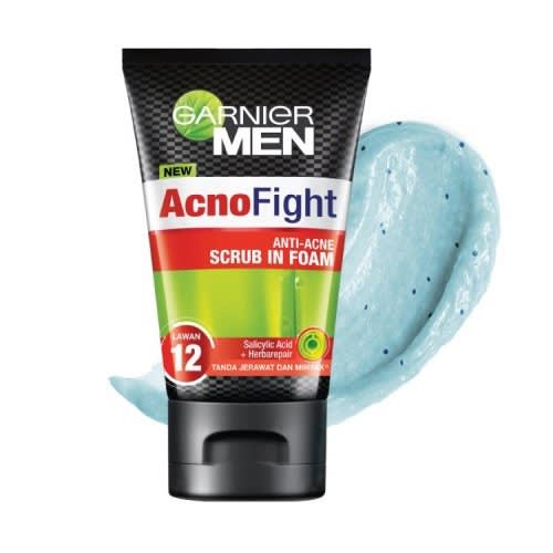 Garnier Men Acno Fight Acne Foam (100ml) -4.jpg Garnier Men Acno Fight Acne Foam (100ml)