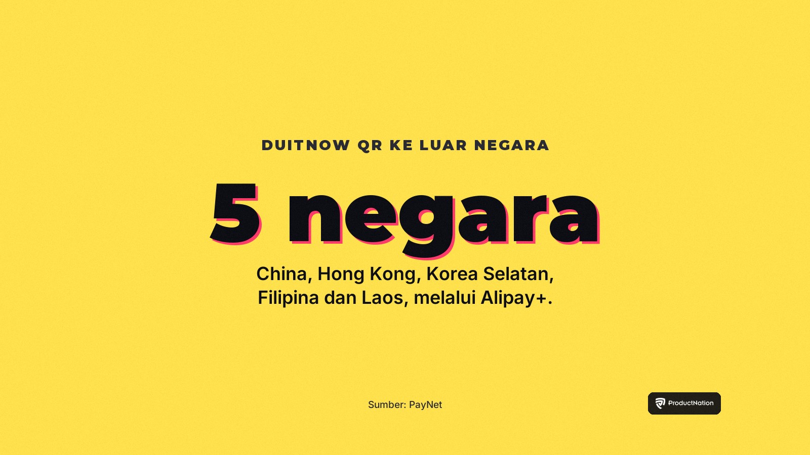 Rakyat Malaysia Kini Boleh Bayar DuitNow QR di 5 Negara Menerusi Alipay+
