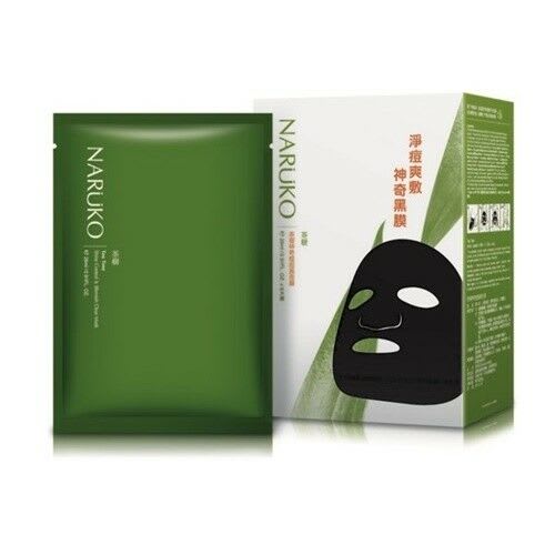 Naruko Tea Tree Shine Control & Blemish Clear Mask1.jpg